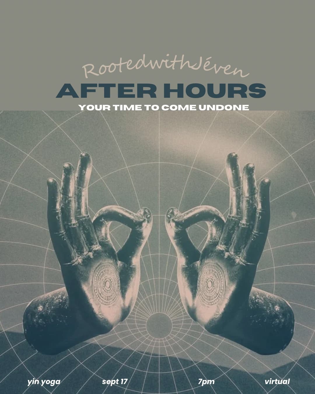 After Hours event artwork