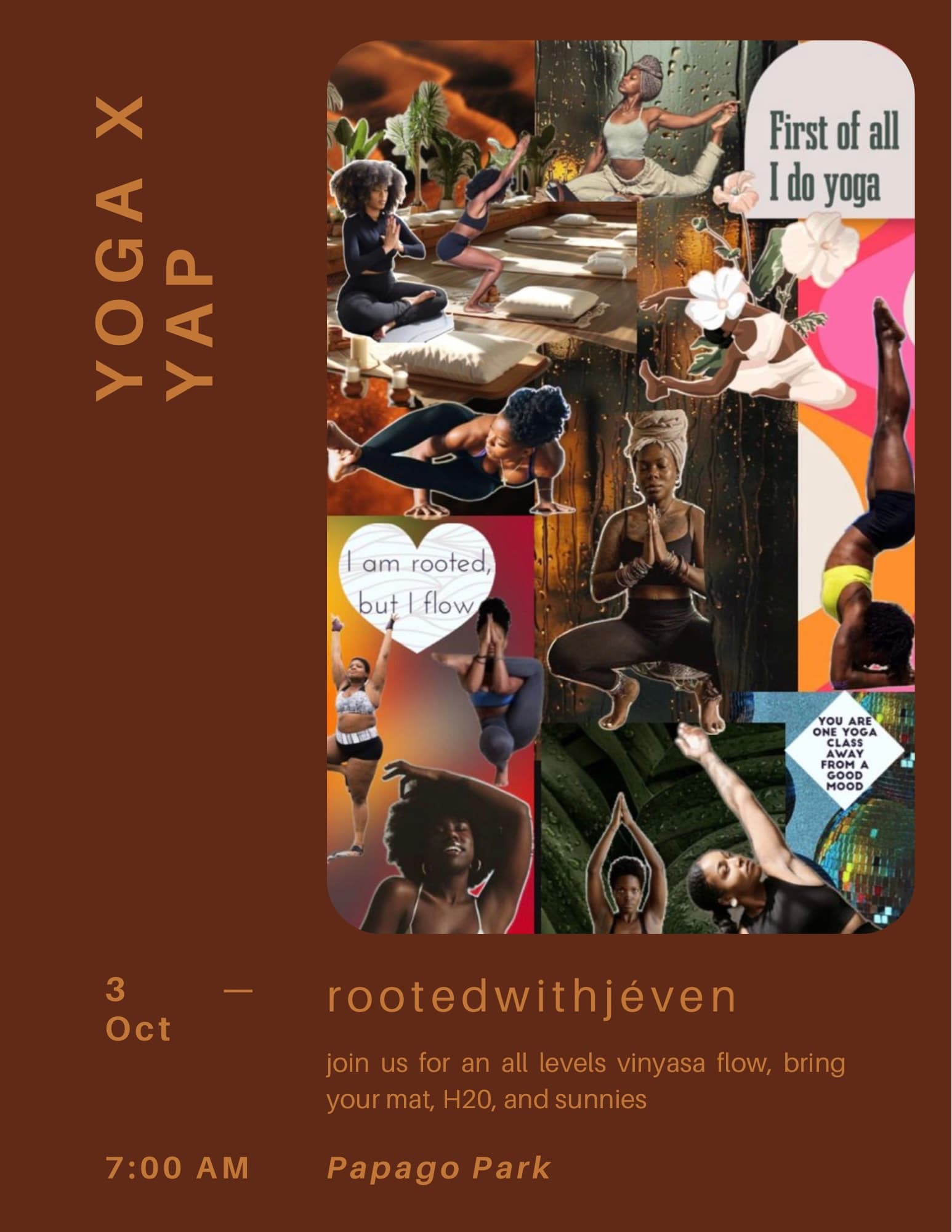 Yoga x Yap event artwork